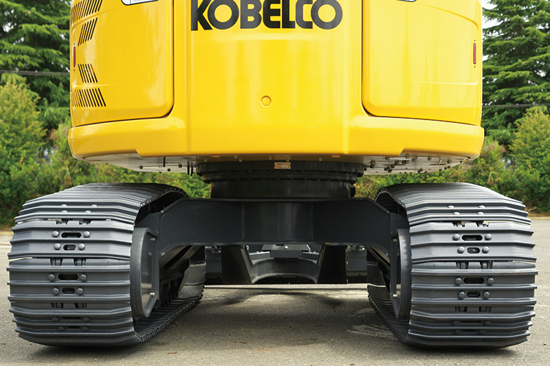 Short Rear Swing Excavator | ED160BR-7 | KOBELCO USA